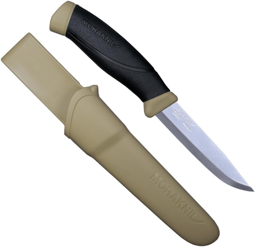 Morakniv Companion || Stainless Steel ||  Desert Tan